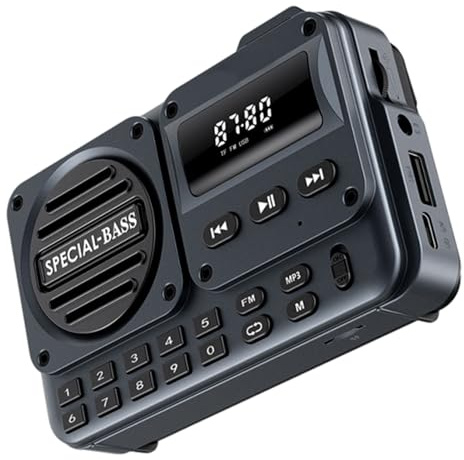 Digitalradio - leicht im Retro- und klassischen Stil, AM/FM-Radio, für Männer und Frauen, jung und alt, Paar und Freunde, Geschäftsreisen und Straße, drinnen und draußen,