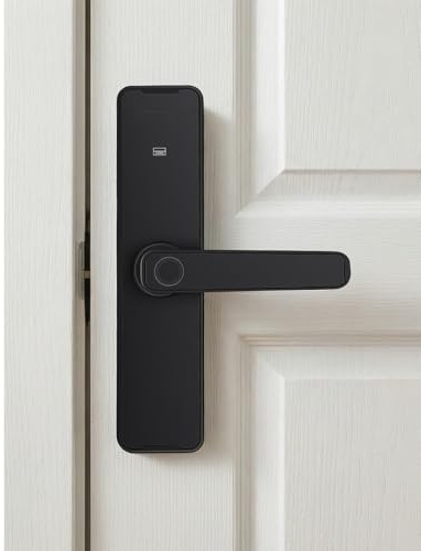 Serratura per porta con impronte digitali, serratura elettronica intelligente con scheda di accesso, serratura biometrica, sblocco remoto per casa, hotel, uffici, scuole