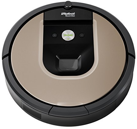 iRobot Roomba 966 - Bagless 0.6, Black/Silver, Robotic Vacuum Cleaner - Robotic Vacuum Cleaners (Bagless, 0.6L Black, Silver, Auto, Stain, Carpet, Linoleum, Tile, Lithium Ion)