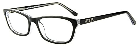 Edison & King Fröhlich Feminine Lesebrille Joy (Schwarz, +2,00 dpt)