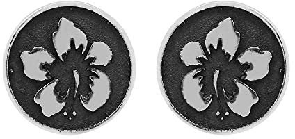 Orecchini a forma di fiore di ciliegio, da donna, in argento Sterling, da 10 mm, orecchini a perno da donna, in argento Sterling, regali di Natale per le donne