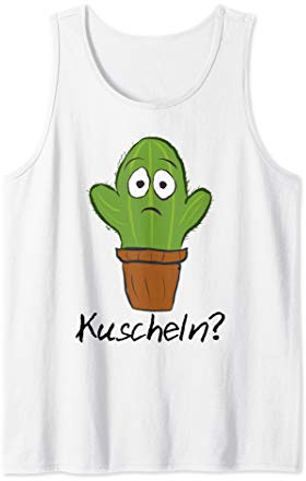 Kaktus zum Kuscheln - Lustiger süßer Kaktus zum kuscheln Tank Top