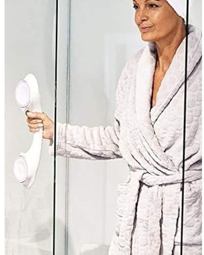TronicXL 40cm Vakuum Stange - Badezimmer I Badewannen I Dusche I WC I Handtuch I Griff Halterung Halter I Aufstehhilfe Badewannengriff Haltestange OHNE BOHREN & Schrauben