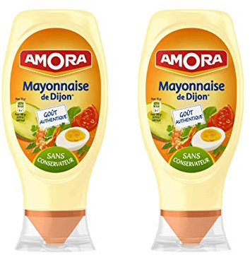 Amora Dijon Mayonnaise Quetschflasche, 235 g, 2 Stück
