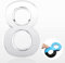 3D Self Adhesive Mailbox Numbers 7cm House Numbers Street Address Number Mailbox Sign for Home Office Room - 8 (Silver)