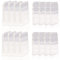 Modixun 16Pack klare Gummimöbel Nivellierkeile, 2-Höhen, Flexible und Feste Nivellierkeile, rutschfest und stapelbar für Toilette, Tisch und Bett