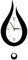 GFFTYX 20.4 Inch Large Silent Modern Decoration Wall Clock with Pendulum Arabic Numerals Water Drop Battery Operation for Home Living Room Bedroom (Black+white)