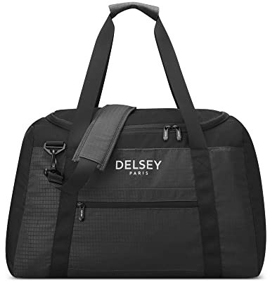 DELSEY PARIS - Nomade - Sac Pliable Souple - 35x55x25 cm - 48 litres - S - Noir