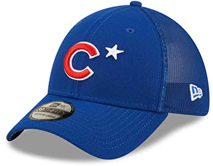 New Era - MLB Chicago Cubs All Star Game Patch 39Thirty Farbe Blau, Größe M-L