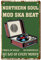 CREATCABIN Northern Soul Mod Ska Beat Metallblechschild, Vintage-Wand-Kunst-Dekor, Haus-Plakette, Poster Für Zuhause, Bar, Pub, Garten, Küche, Kaffee, Garage, Dekoration, 12 x 8,(5) cm
