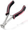 LEONTOOL Pince coupante longue portée de 14 cm - Pince coupante pour fermeture éclair - Kit de réparation, coupe-fil pour la fabrication de bijoux, le travail dans des espaces restreints