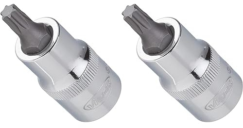 Vigor Torx Schraubendreher-Einsatz T 30, 55 mm, 1/2 Zoll, 1 Stück, V2154 (Packung mit 2)
