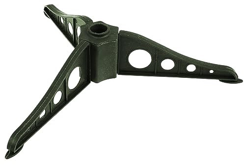 SMELEYOU Albero di Natale in Piedi da 2 cm Triangolo Rimovibile Piattaforma dell'albero di Natale Piattaforma Stabile in plastica Sostituzione Rotante Base Albero di Natale