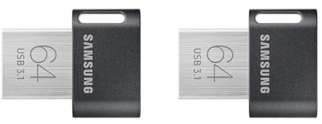 Samsung flash drive Gunmetal Gray 64 GB (Pack of 2)