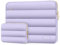 MOSISO 13-14 inch Laptop Case, 13.3 inch Puffy Laptop Sleeve Compatible with MacBook Air 13 13.6 M4 M3 M2 M1/Pro 13/Pro 14,HP,Dell,ASUS, Lenovo, Polyester Horizontal Bag with Small Case, Purple