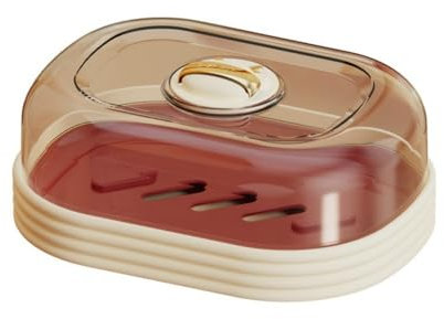 Boite Savon,Savons avec Couvercle,BoîTe De Savon De Voyage Portable, éTanche Savon Facile à Nettoyer pour La Maison, Salle De Bain, RandonnéE, Voyage, Camping et Autres ActivitéS De Plein Air