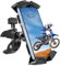 BUGANI Handyhalterung Motorrad, Handyhalterung Fahrrad, Einhandbedienung, 360°drehbar und verstellbar, Unterstützung für iPhone Samsung 4,7''-6,8''-Modelle