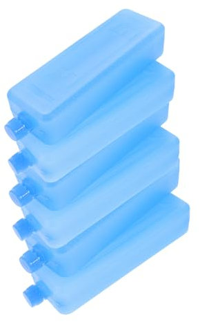 Milisten Kühlpacks Gel 6 Stück Box Packungen Eiskonditionierungsventilator Eisbeutel Gefrierschrank Eisbehälter Eispad Eispaket Für Kühler Eisblöcke Für Kühler Wiederverwendbarer Eishalter