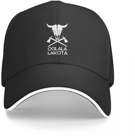 AIETPOIJ Basecap Oglala Lakota Baseball Cap Golf Anime Schutzhelm Kapuze Damen Strandhut Herren Geschenk