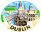 Dublin Irland Tourist Souvenir 3D Kühlschrankmagnet Kühlschrankdekoration Magnet
