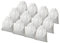 woric Lot de 12 sacs en tissu de 25 x 30 cm - Petits sacs en coton avec cordon de serrage - Sac en tissu à peindre - Pour anniversaire d'enfant, mariage, calendrier de l'Avent