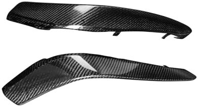 VFKJGNcgfb Frontspoiler-Lufteinlass-Nachrüstung Kompatibel for Mercedes-Benz W205 S205 C63 C63S AMG 2015-21 Echtkohlefaser-Autozubehör