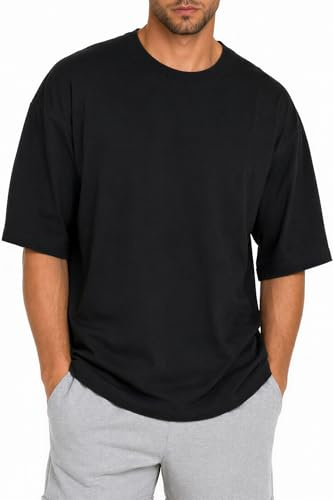 Reichstadt Oversized Herren T-Shirt 25RS070 Black XL