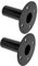 Yardenfun 2Pcs Speaker Base Pad Durable Metal Audio Stand for Amplifiers for Stage Performances Parties and Studios Lightweight Practical Speaker Support