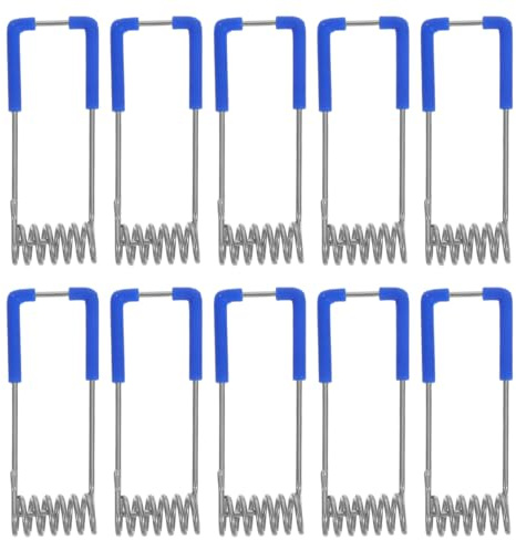 HOMSFOU Clips De Resorte Para Lámpara De Panel 10 Uds Clips De Sujeción De Luz Para Downlight Y Focos Accesorios De Iluminación Empotrada Fácil Instalación Para Hogar Oficina Y Hotel