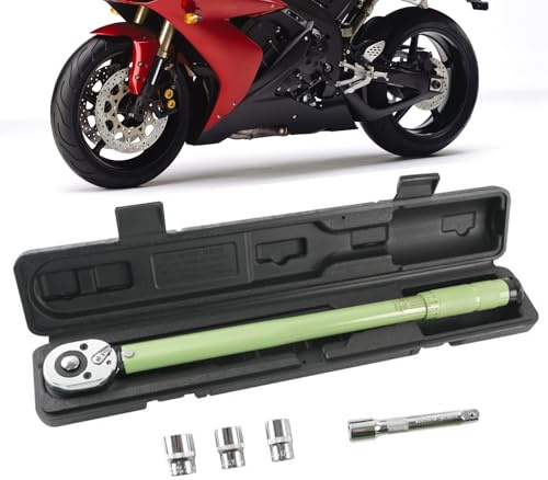 Générique Clé À Cliquet Dynamométrique Automobile | Clé À Cliquet De Serrage Lourde Pour Roues De Véhicule,Fournitures Mécanique Réparation Véhicules Moto Garage Outillage Haute Précision