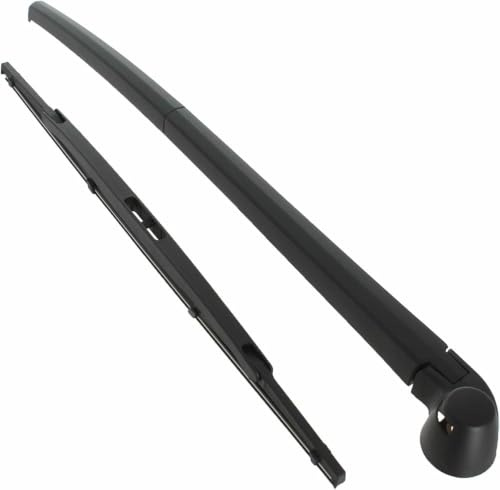 JQHXFDC Juego de escobillas y Brazo para limpiaparabrisas Trasero 15 Inch 37 cm para Skoda Fabia 6Y2 Hatchback 2000-2007 Cepillo para Parabrisas