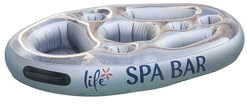Offizielle Perfect Pools Spa Bar Aufblasbare Whirlpool Tisch für Getränke und Snacks - Perfekt für Pool Parties