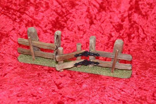 Krippen Zubehör, Zaun mit Türe zum Öffnen, 20 cm