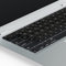 Lacerto® | 15x15mm Deutsche Tastaturaufkleber für MacBook und Mac-Tastaturen, mit mattem Schutzlaminat | Germany Stickers for MAC Keyboard QWERTZ | Farbe: Schwarz