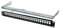 1aTTack.de 367458 Patchpanel 24 Port unbestückt Verteilerfeld für Keystone-Module - Netzwerk Telefon Lichtwellenleiter USB SAT Chinch Lautsprecher - schwarz