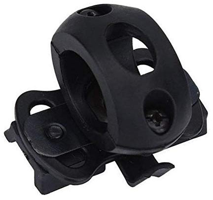 SGOYH Rápido Casco Carril Lateral 30 mm Linterna Abrazadera Soporte Soporte Soporte Táctico Casco Accesorios