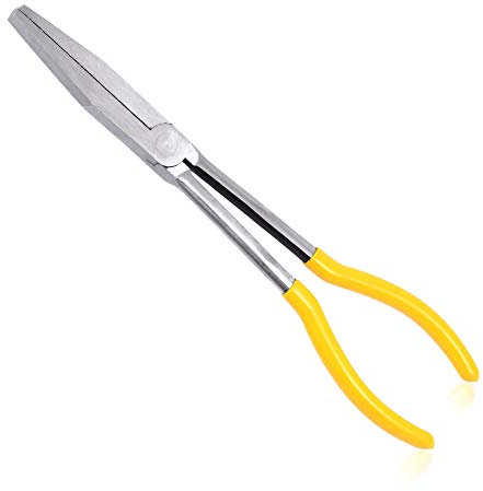 SPEEDWOX 27,9 cm lange Spitzzange, flache Spitze, gerade, gezackte Backen