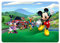 AG Design TMD 8303 Disney Mickey Mouse Children's Place Mats, Painting Mat, Kneading Mat 30 x 42 cm, Phthalate-Free Plastic, Colourful, 42 x 30 cm