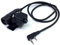 U94 PTT System Military Adapter 2 Pin 7.0mm Plug Push to Talk for Kenwood/Baofeng Radio