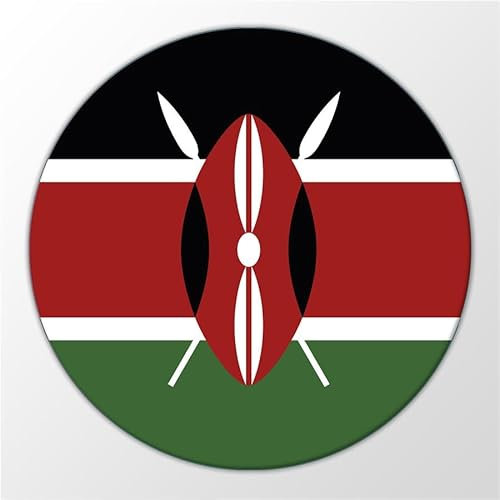 Huuraa Magnet Kenia Flagge Gift fridge magnet 59mm bottle opener Kenia Flagge Gift idea