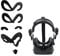 AMVR Facial Interface Bracket & PU Leder Foam Face Cover Pad Replacement & Leak Nose Pad & Protective Lens Cover Comfort Set, für Valve Index VR Headset