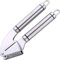 Garlic Press Stainless Steel ，Good Grips Garlic Press， Stainless Handle Labor-Saving for Home