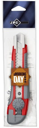 WONDAY CUTTER PLASTIQUE BI-MATIERE LAME 18 mm + 2 LAMES