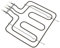 sparefixd Top Grill Element to Fit Belling Oven