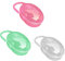 BaiJ Scatolina Succhietto,3 Pezzi Sterilizzaciuccio Portatile Scatola Ciuccio Multicolore Ciuccio da Polvere Healifty Portaciuccio(Rosa+Trasparente+Verde)