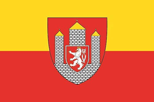 U24 Aufkleber Budweis Flagge Fahne 8 x 5 cm Autoaufkleber Sticker