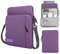 MoKo Sleeve Bag for 13.3 Inch Laptop, Carrying Pouch Sleeve Case with Pocket Fits MacBook Air 13 M3 M2 2024-2018, MacBook Pro 14 M3 M2 2024-2021, Tab S8+ 12.4,Surface Pro 8, Purple