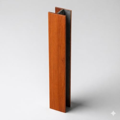 Calandrelli Uniones para Zócalo H 15 cm 4 Uds Cerezo