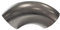 Blech + Profil Edelstahl Rohrbogen 90° V2A Schweißbogen 21,3mm Auspuff VA Bogen mit 90 Grad
