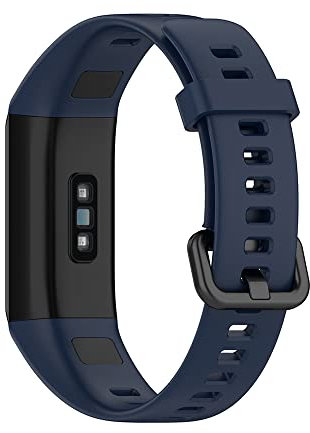 Tosenpo Cinturino di ricambio in silicone per Huawei Band 4, compatibile con Huawei Band 4